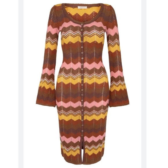 Spell Ziggy Crochet Dress - Picture 6 of 11